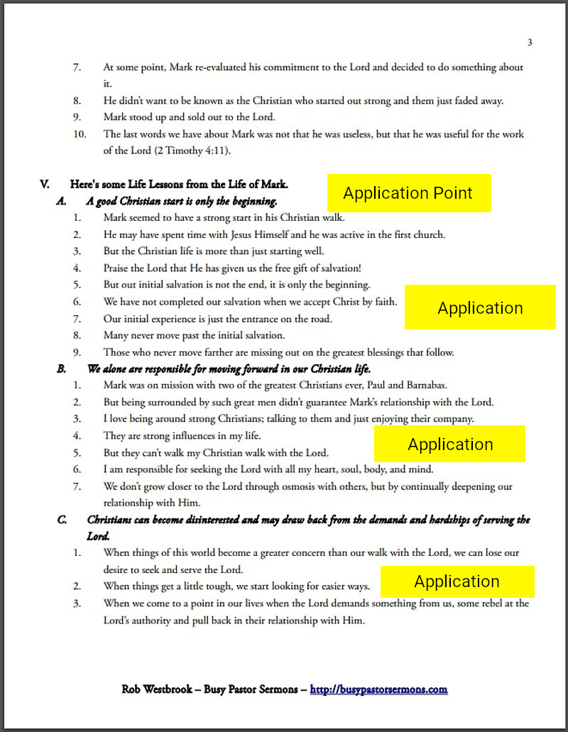 Annotated Sermon: Page 3